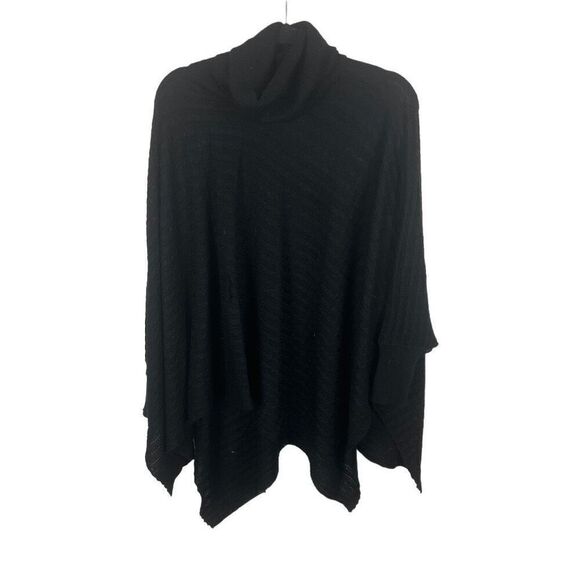Willi Smith Wool Poncho Sweater - Picture 1 of 4